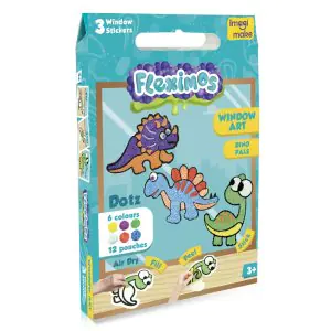 Imagi Make Clay Stickers Dino Pals FM05