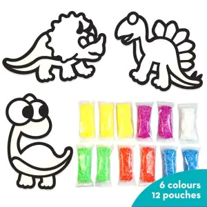 Imagi Make Clay Stickers Dino Pals FM05