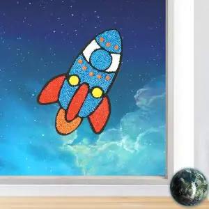 Imagi Make Clay Stickers Rocket FM08