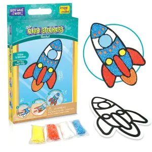 Imagi Make Clay Stickers Rocket FM08