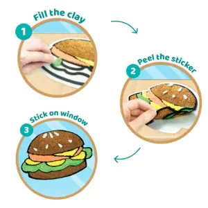 Imagi Make Clay Stickers Yummy treats FM04