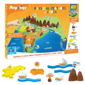 Imagi Make Mapology Physical Features of India MP48