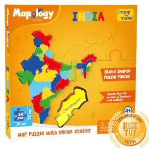 Imagi Make Mapology States of India Map puzzle