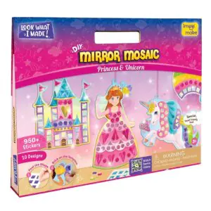 Imagi Make Mirror Mosaic Princess & Unicorn