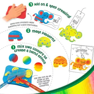 Imagi Make Stamp Art Jungle SA06