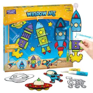 Imagi Make Window Art - Rocket