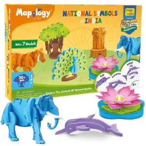 Imagimake Mapology - National Symbols of India