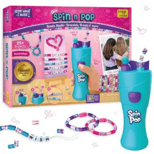 Imagimake Spin n Pop Beads Studio: Bracelets Braids & More