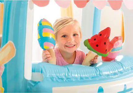 Intex Ice Cream Stand Play House And Pool 48672