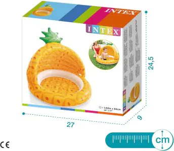 Intex Pineapple Baby Pool 58414