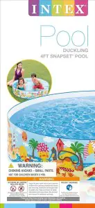 Intex Snapset® Snorkel Fun Kiddie Pool 58477 - 4' x 10"
