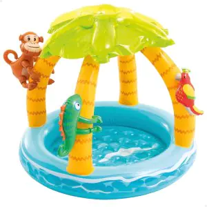 Intex Tropical Island Inflatable Kiddie Pool 58417