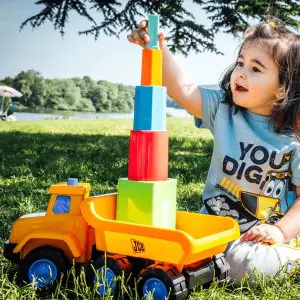 JCB My 1st Stacking Stanley Mega Truck Toy