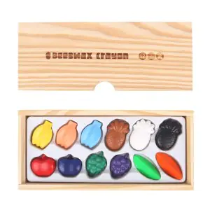 Jar Melo Beeswax Crayons 12 Colors JA92644