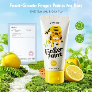 Jar Melo Finger Paint 10 Colors JA91401