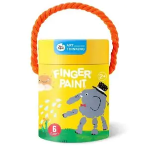 Jar Melo Finger Paint 6 Colors JA91142
