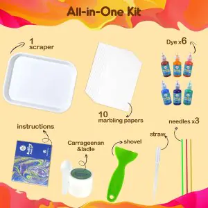 Jar Melo Marbling Paint Kit JA91487