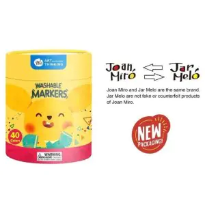 Jar Melo Washable Markers 40 Color JA90398