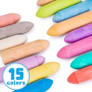 Jar Melo Washable Sidewalk Chalk JA93696