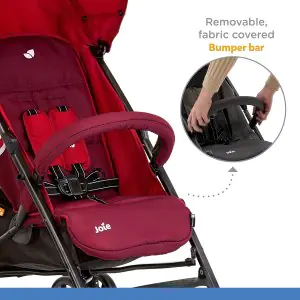 Joie Nitro LX Stroller Cherry