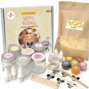 Kalakaram DIY Aroma Beeswax Candle Making Kit
