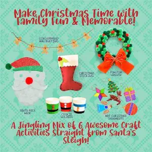 Kalakaram DIY Christmas Cheer Craft Box