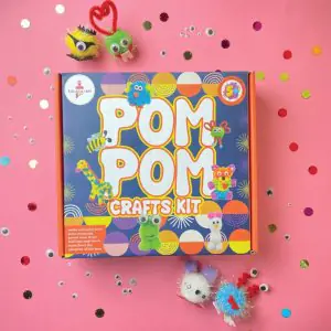 Kalakaram DIY Pom Pom Craft Kit
