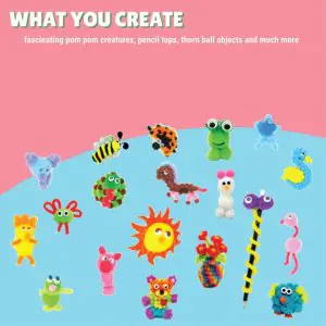 Kalakaram DIY Pom Pom Craft Kit