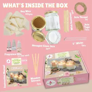 Kalakaram DIY Scented Candle Making Kit