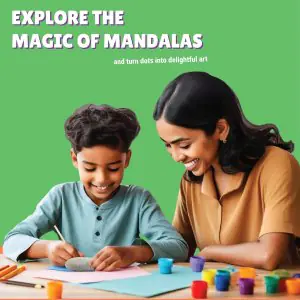 Kalakaram Dot Mandala Rock Painting Kit
