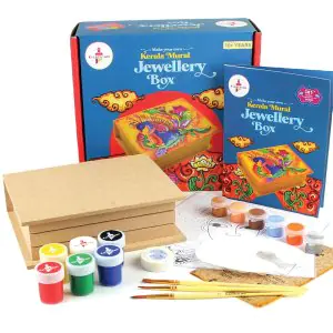 Kalakaram MYO Kerala Mural Jewellery box