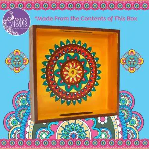 Kalakaram MYO Mandala Art Beverage Tray