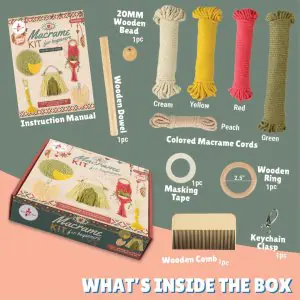 Kalakaram Macrame Kit for Beginners