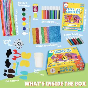 Kalakararam Paper Cup Craft Kit