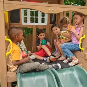 KidKraft Timberlake Climbing Swing Set
