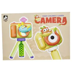 Kids Dragon Funny Children's Camera With Tripod Orange Color XL-890-5