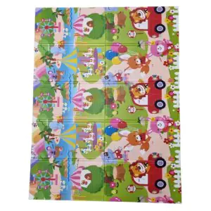 Kids Foldable Reversible Mat Air Circus