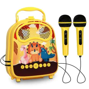 Kids Karaoke Machine with 2 Microphone Singing