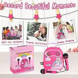 Kids Karaoke Machine with 2 Microphones