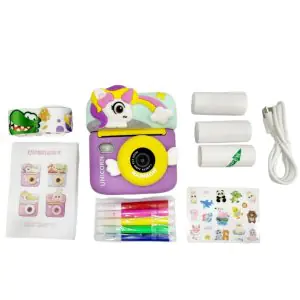 Kids Unicorn Digital Camera Print Free Painting M12-U