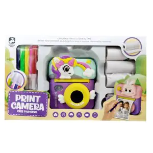 Kids Unicorn Digital Camera Print Free Painting M12-U