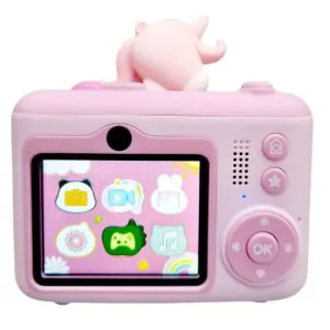 Kids Unicorn Digital Camera With Tripod Pink Color XL-890-1