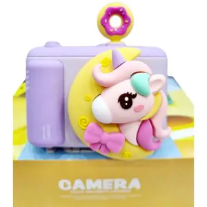 Kids Unicorn Digital Camera With Tripod Purple Color XL-890-2