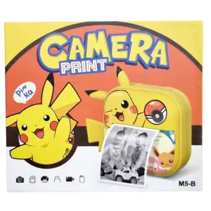 Kids Yellow Color Digital Camera Print M5-P