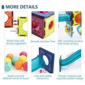 Kipa MagPlay Ball Rush 105 Pieces