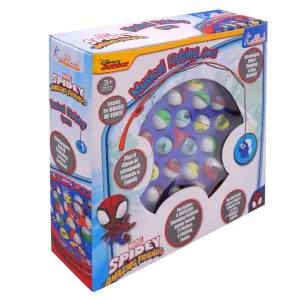 Kriddaank Disney Junior Small Fishing Game Spiderman