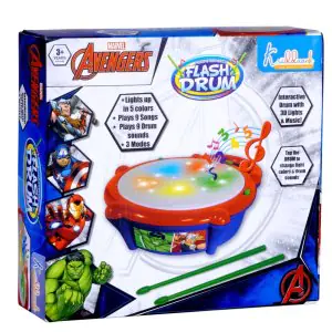 Kriddaank Marvel Avengers Flash Drum