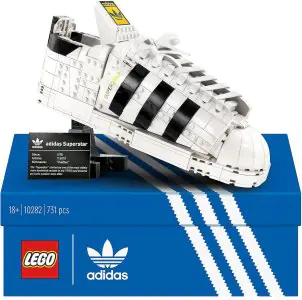 Lego Adidas Originals Superstar Shoe 10282