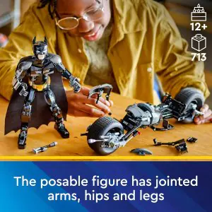 Lego Batman Construction Figure 76273 (713 Pieces)