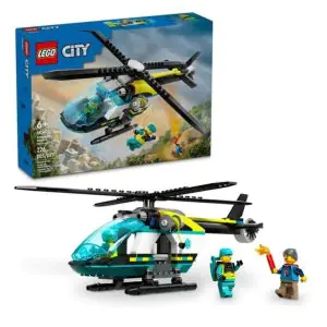 Lego City Emergency Rescue Helicopter 60405 (226 Pieces)